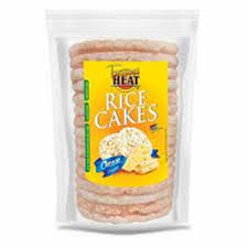 Tropical Heat Rice Cakes Cheese 165 g